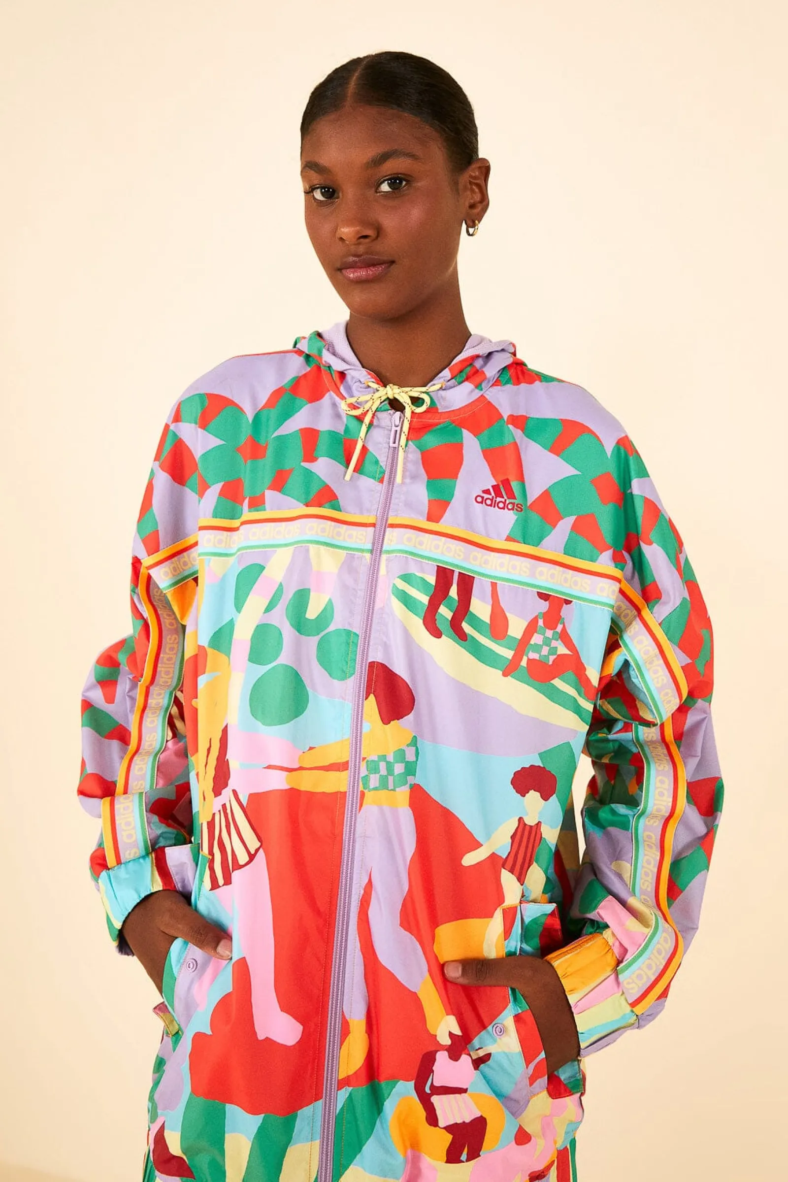  ADIDAS FARM JACKET PURPLE