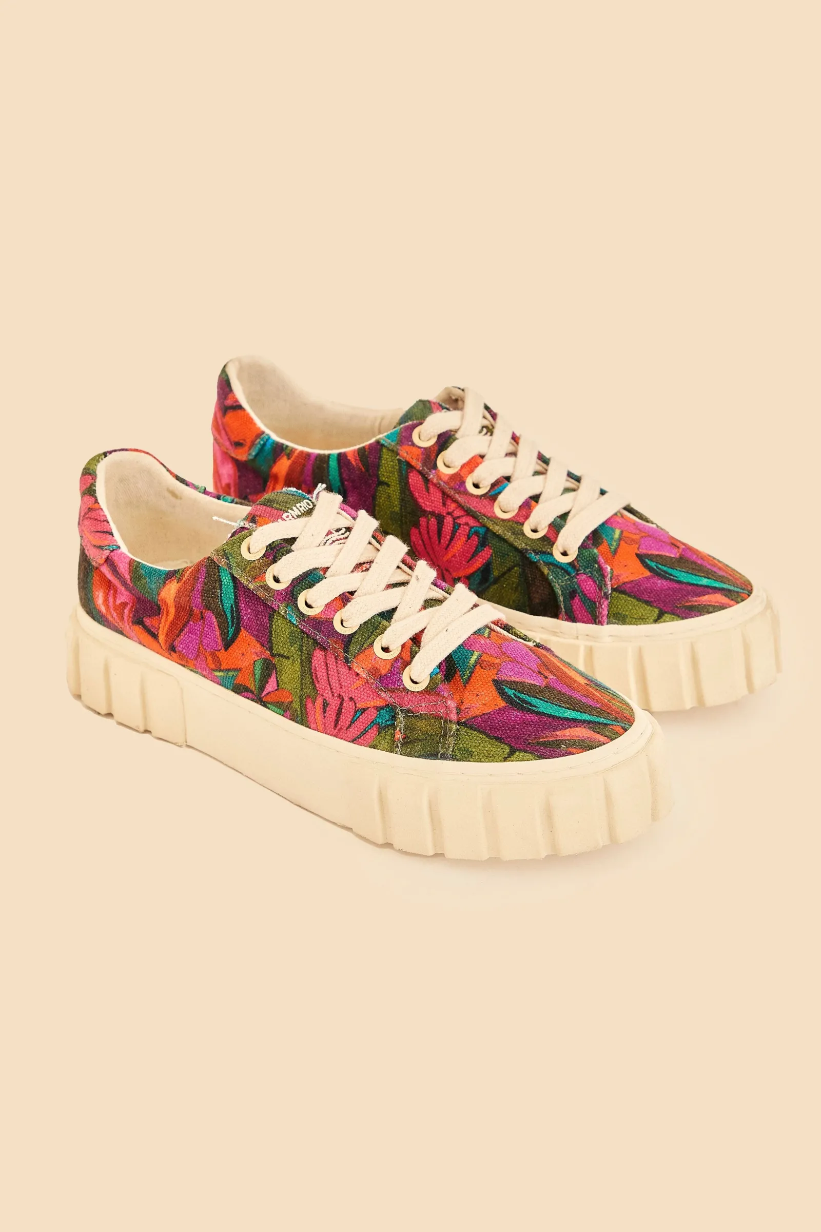  BANANA LEAVES FLATFORM SNEAKER