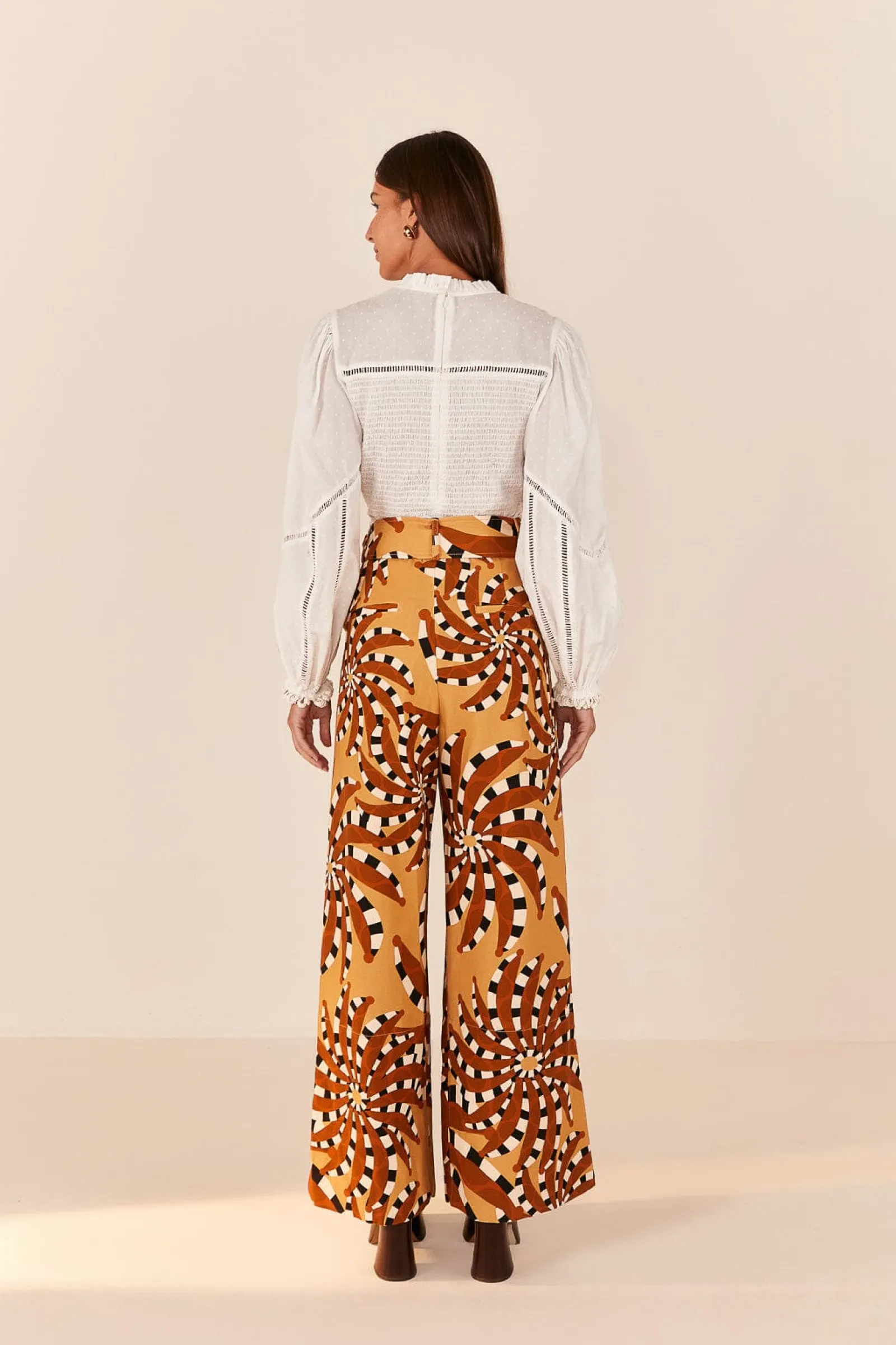 BEIGE BANANADA TAILORED PANTS