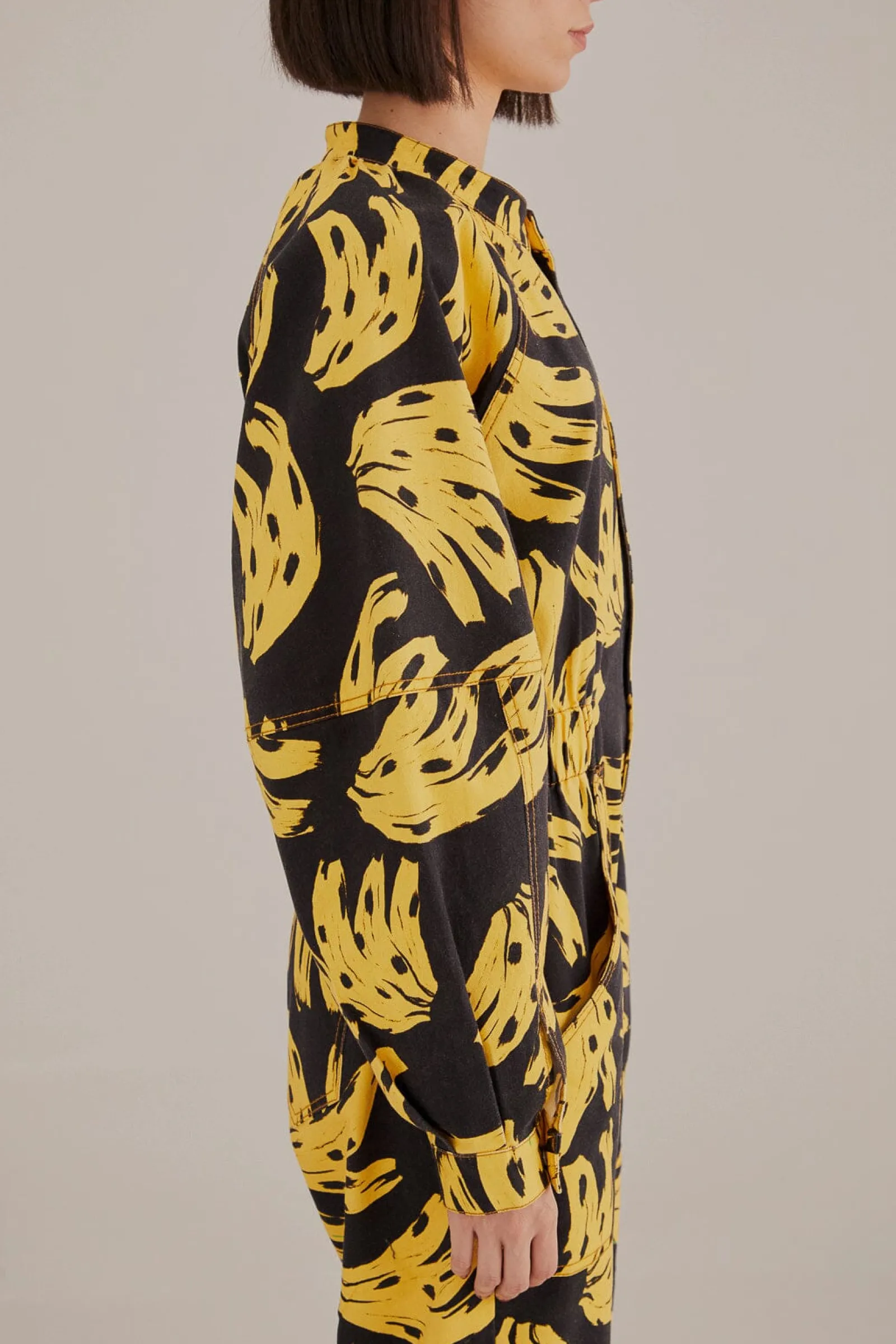 BLACK BOSSA BANANA JUMPSUIT