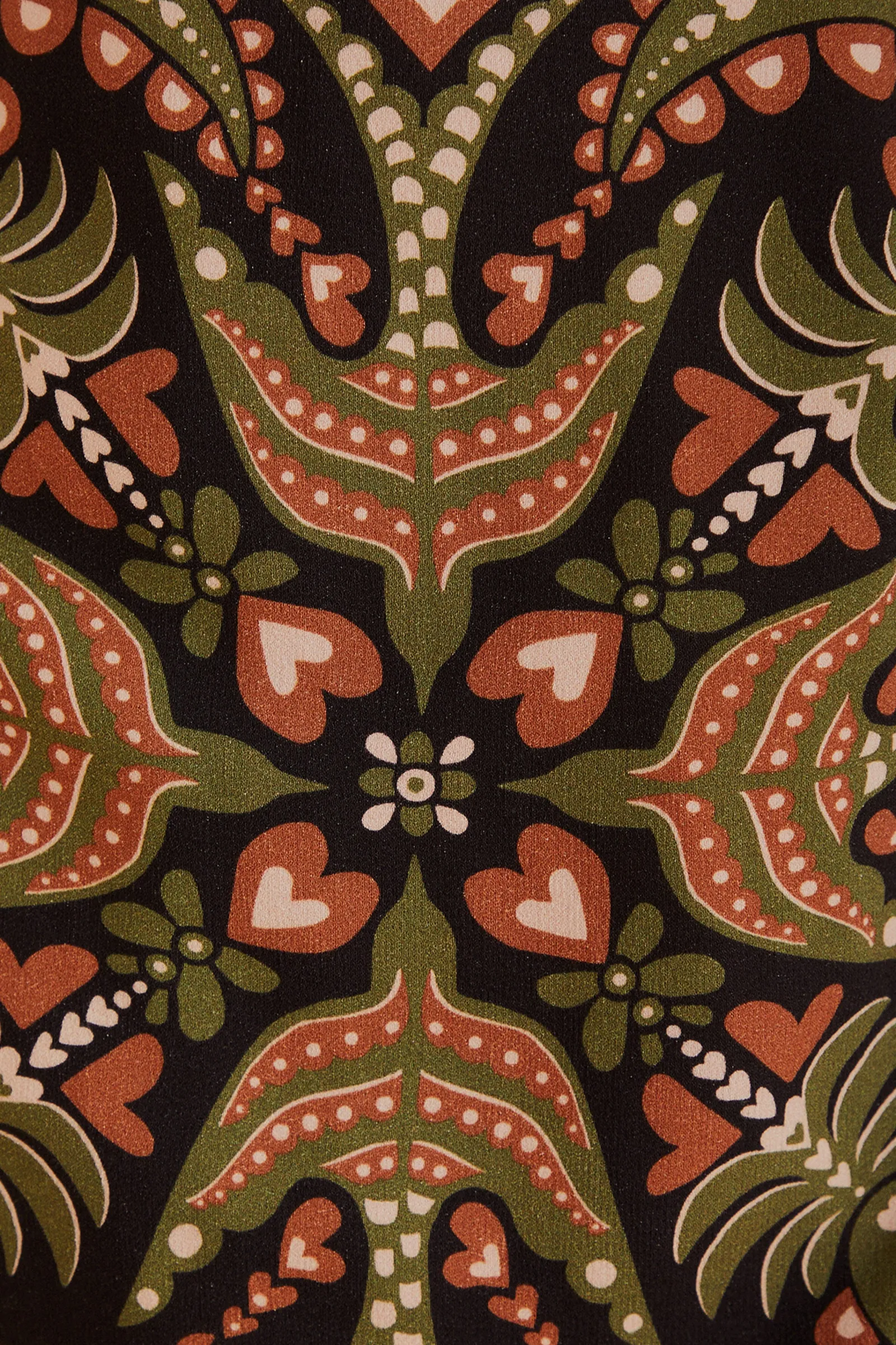 BLACK MARTINA SCARF LONG SLEEVE WRAP MINI DRESS