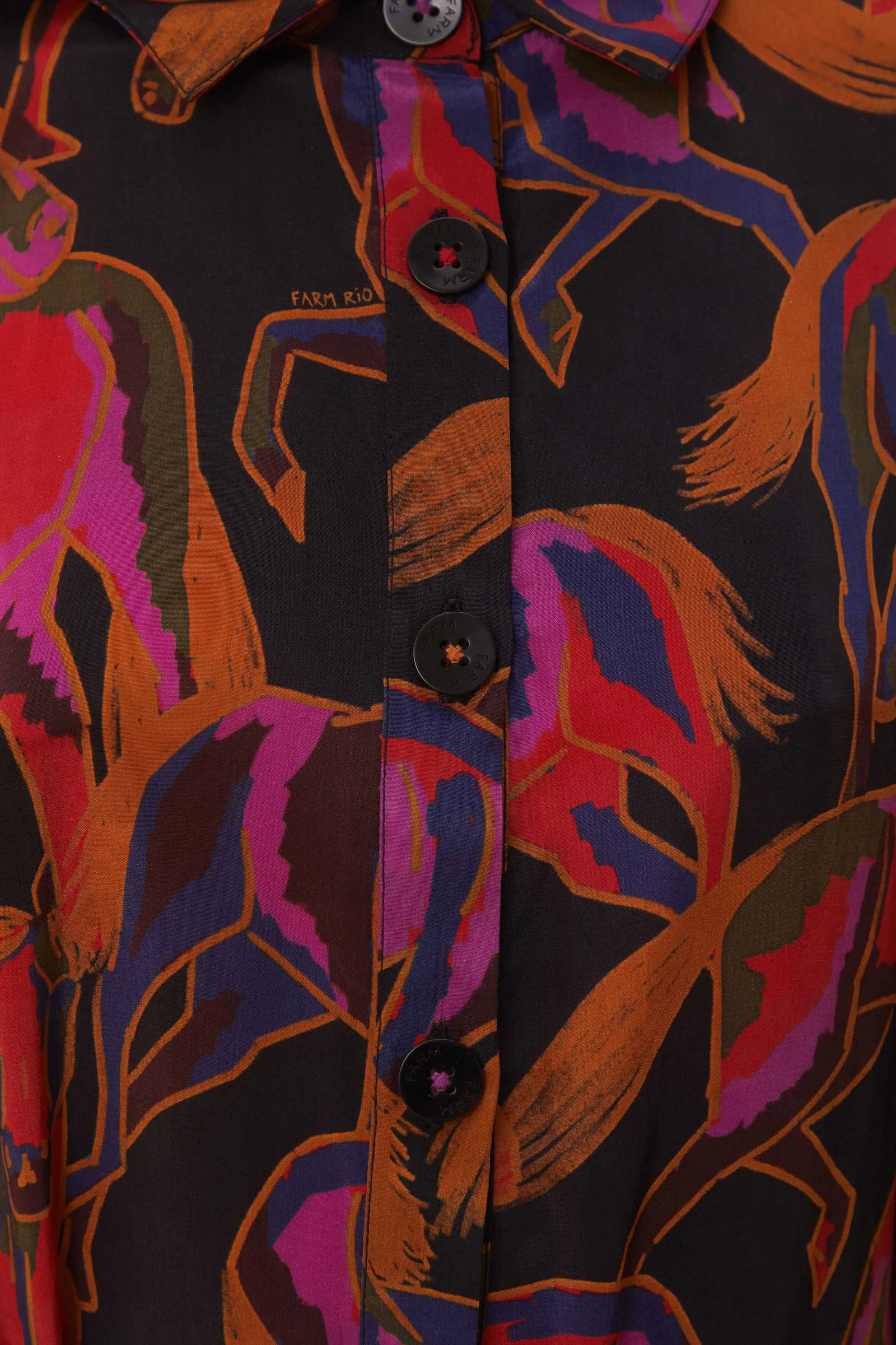 BLACK WILD HORSES JUMPSUIT