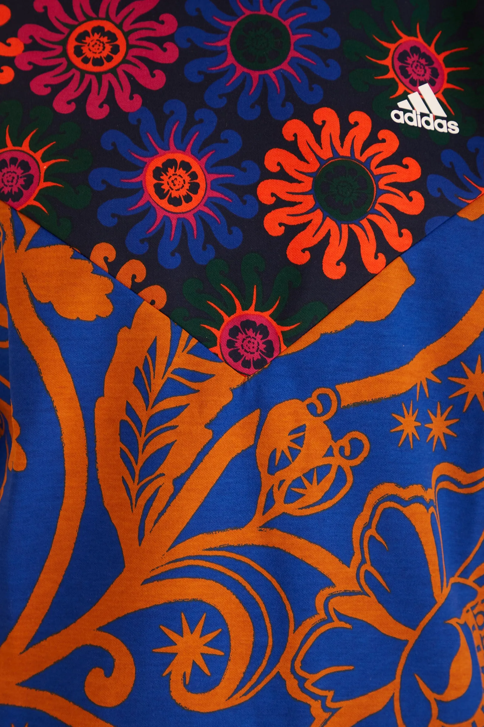 BLUE ADIDAS FARM HOODIE