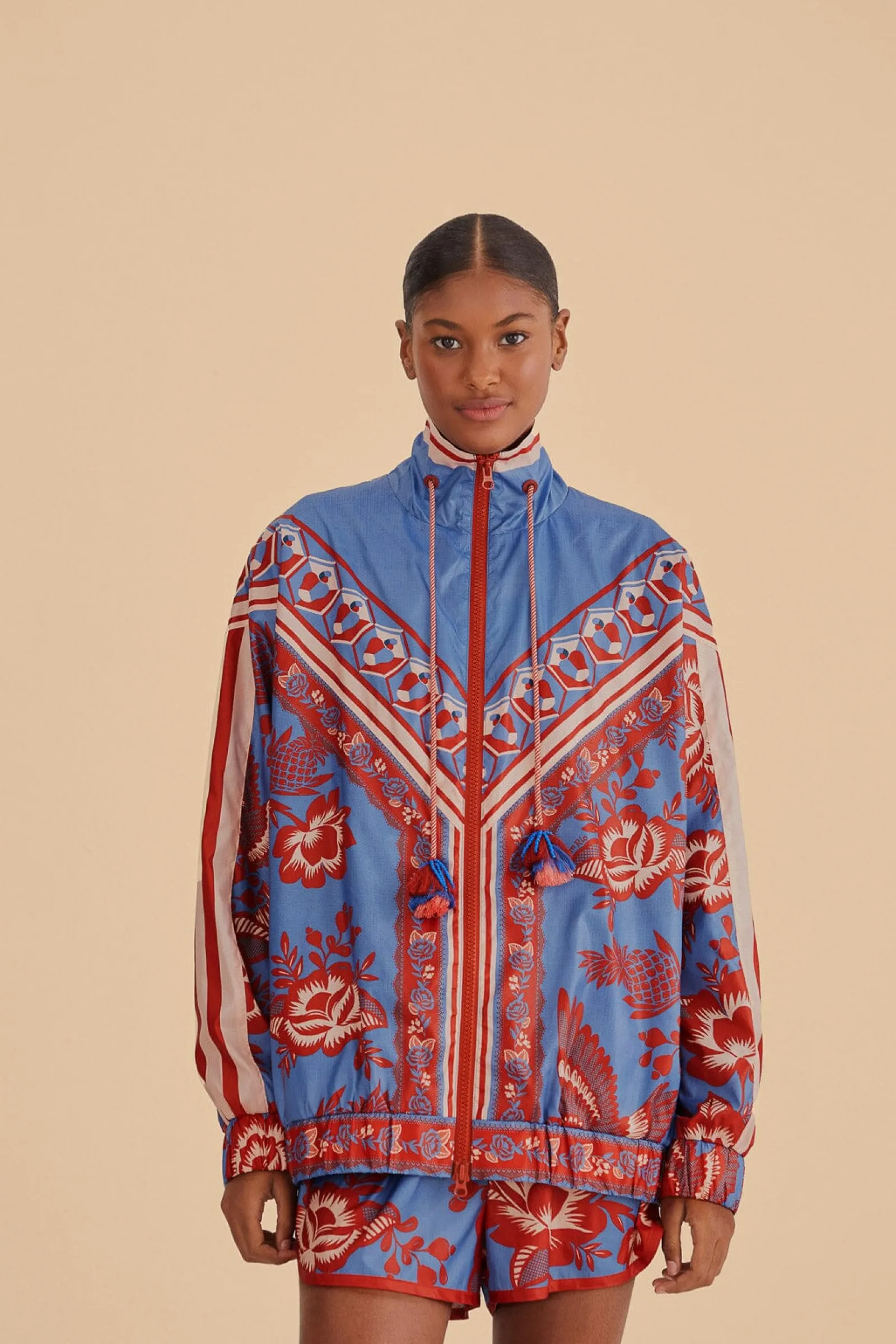  BLUE LACE GARDEN NYLON SHORTS