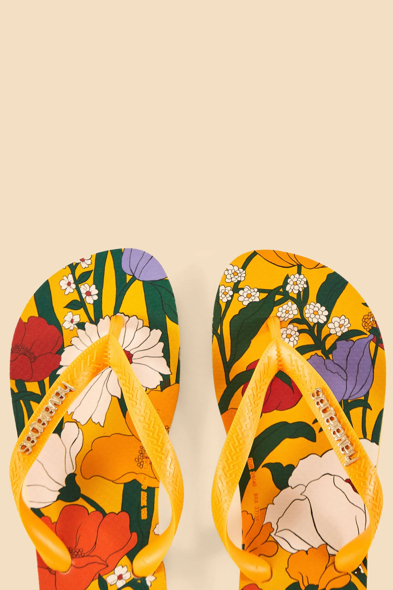 BUCOLIC FLORAL HAVAIANAS SANDALS