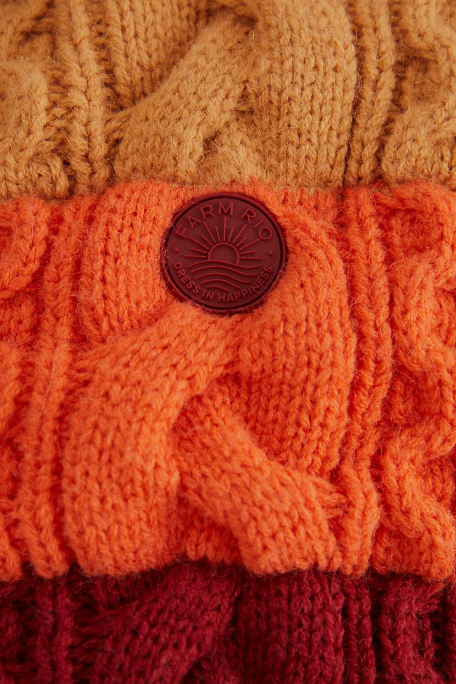  COLORFUL STRIPES KNIT REVERSIBLE PUFFER JACKET