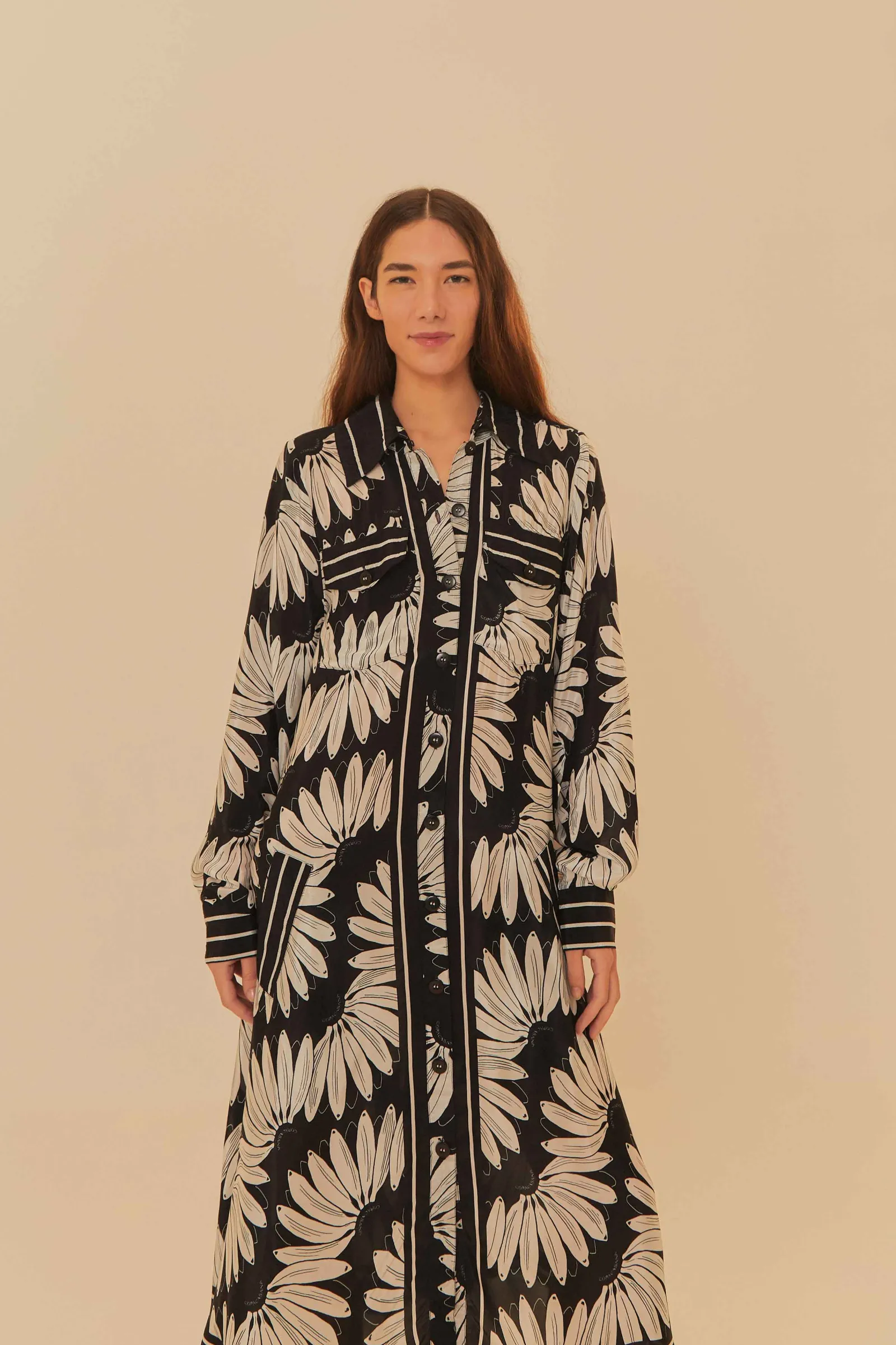  COPABANANA BLACK CHEMISE DRESS