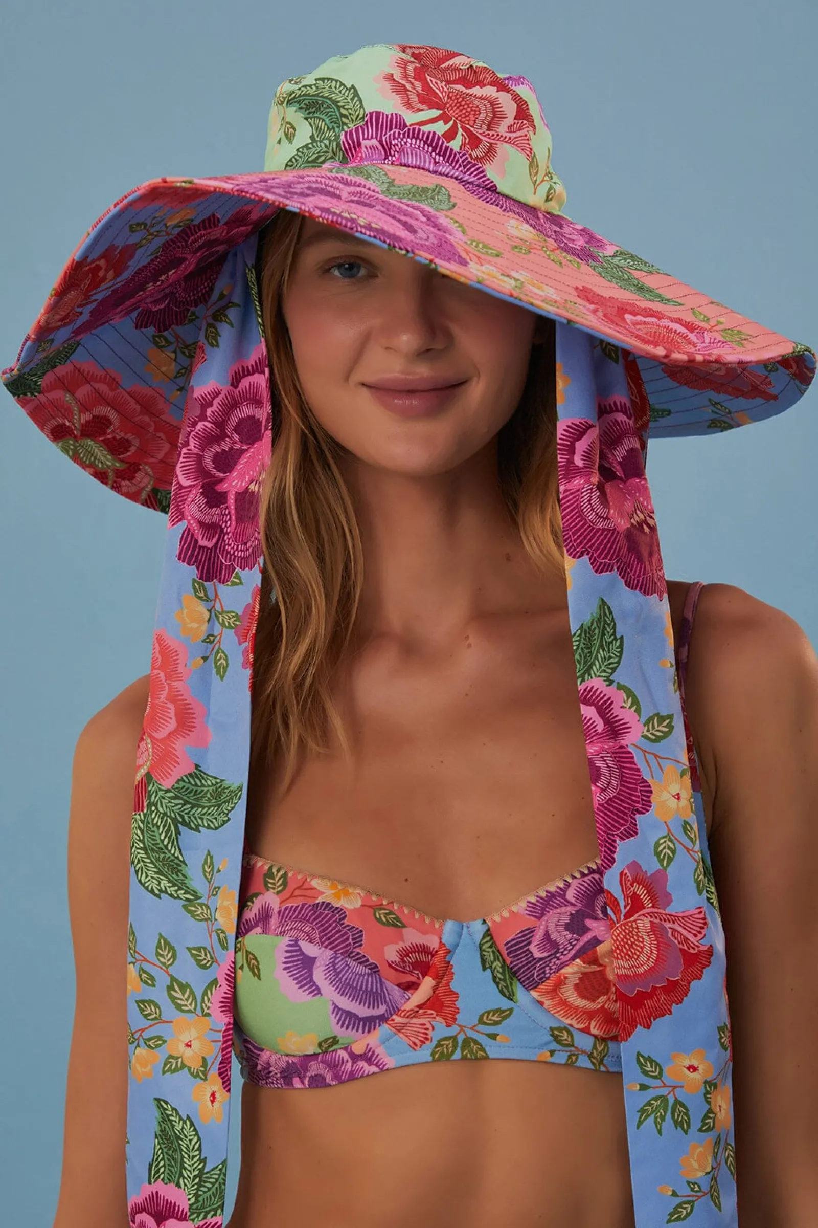 FLOWERS HAT