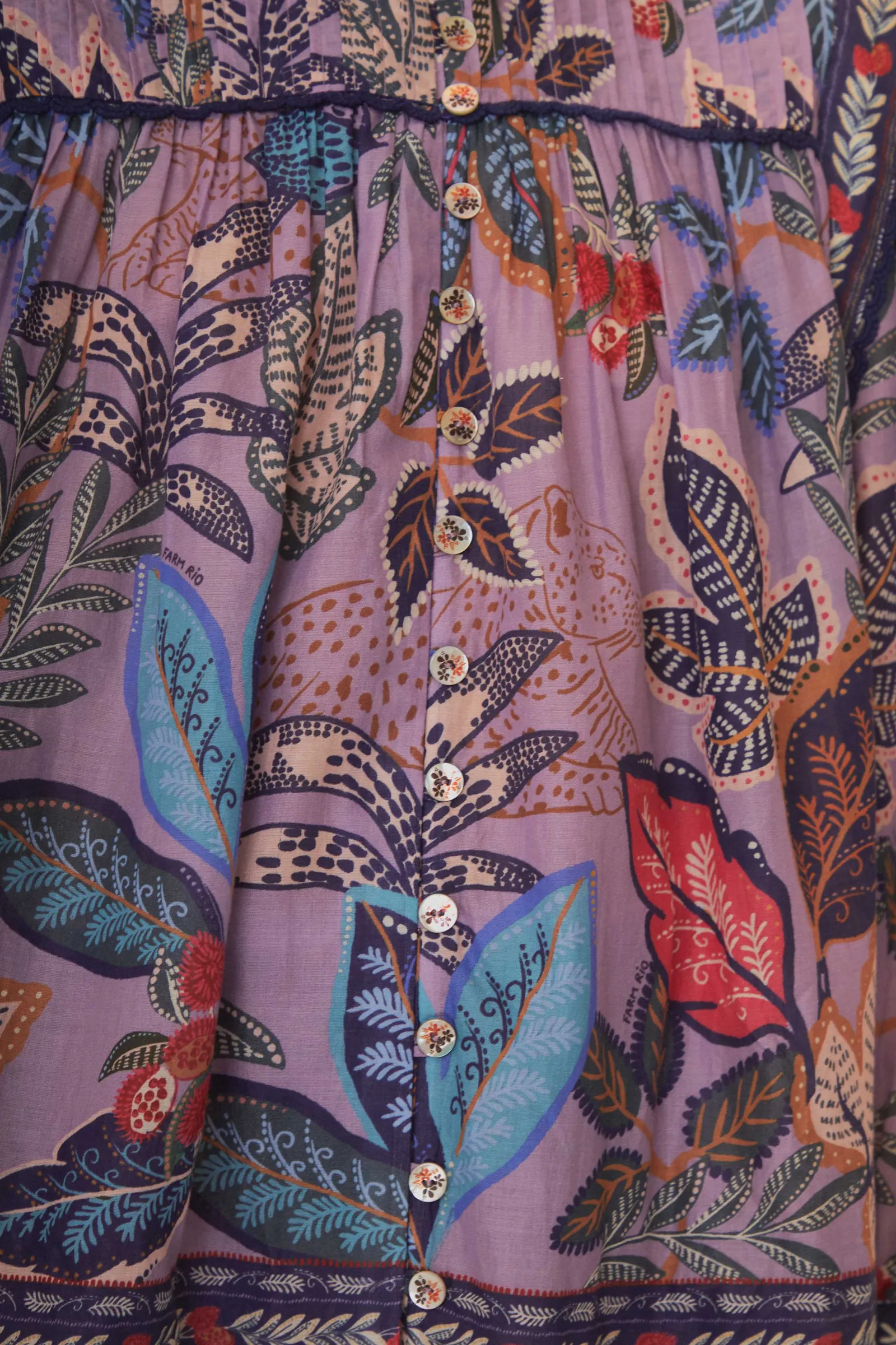 LAVENDER WILD NIGHT LONG SLEEVE MINI DRESS