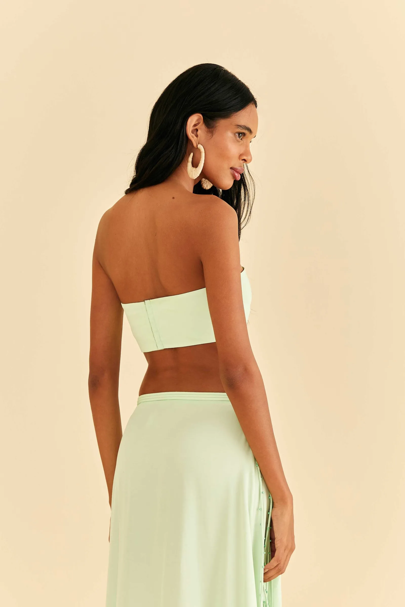 MINT SLEEVELESS CROP TOP