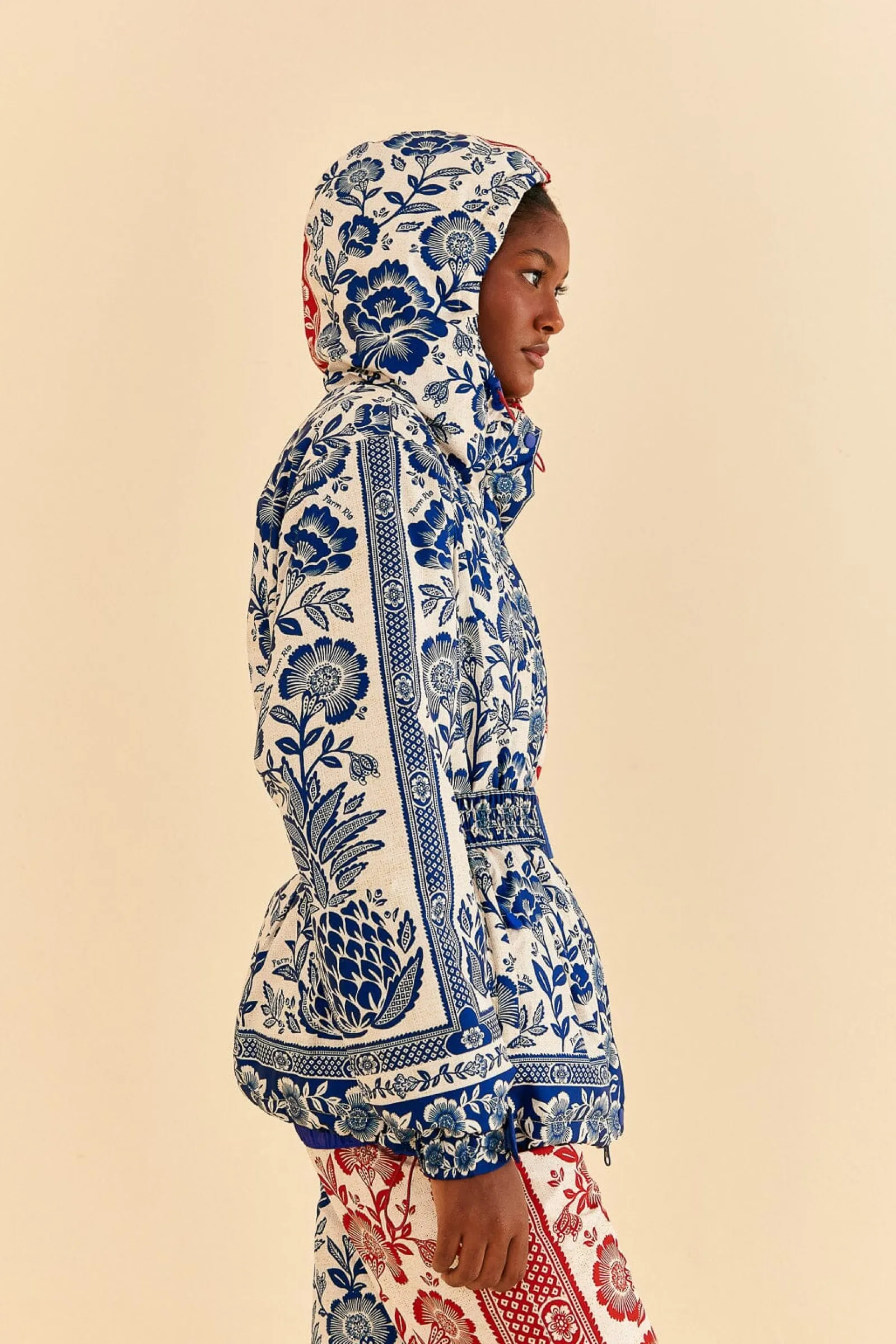 MIXED PINEAPPLE GARDEN SKI JACKET