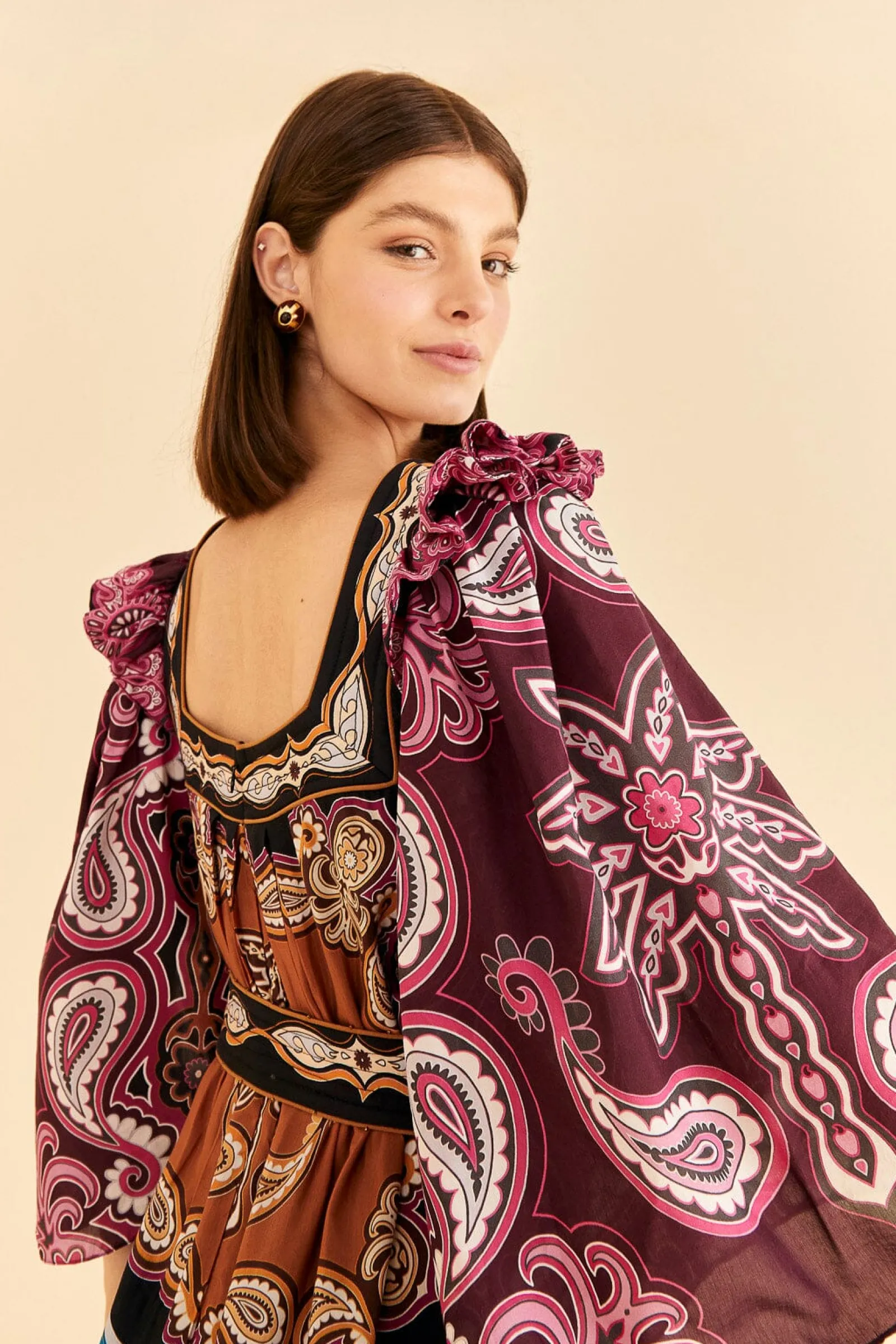 MULTICOLOR SWEET MERMAIDS MIDI DRESS