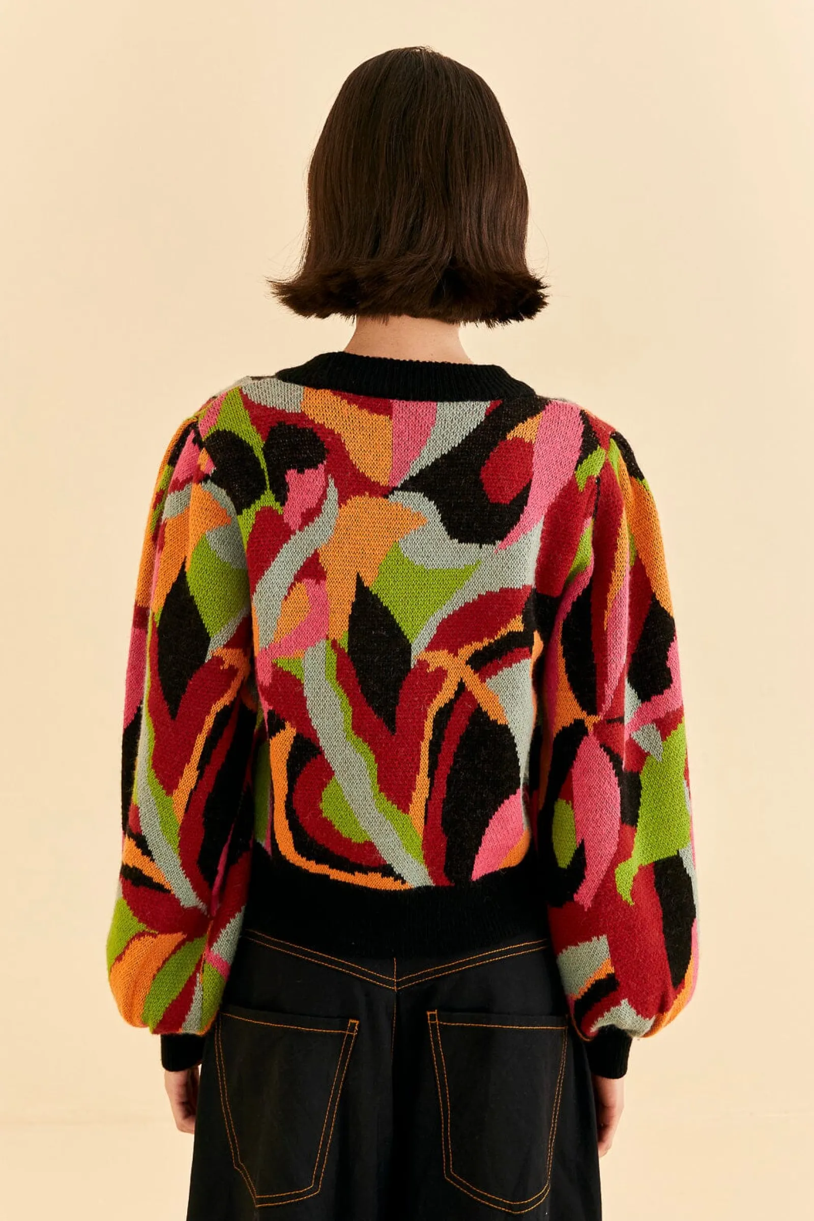 THE MULTICOLOR DANCE KNIT SWEATER