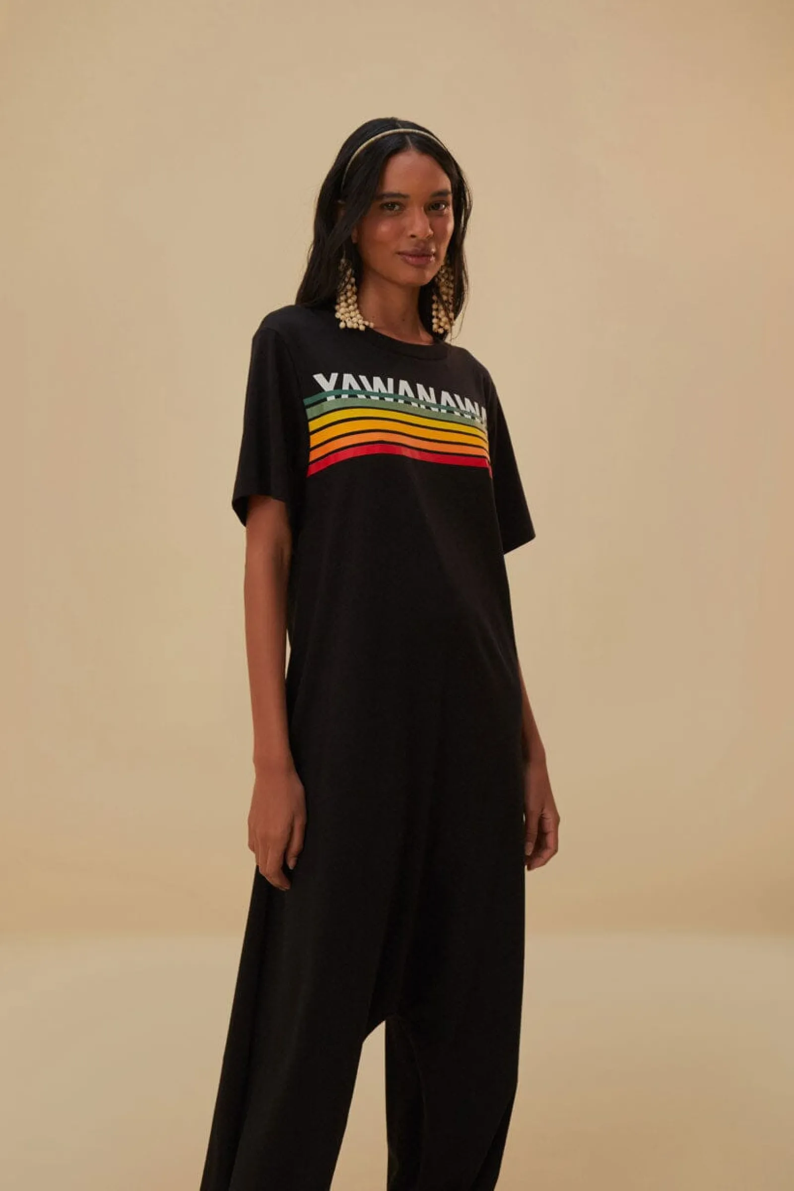  YAWANAWA CARIOCA LONGSLEEVE JUMPSUIT